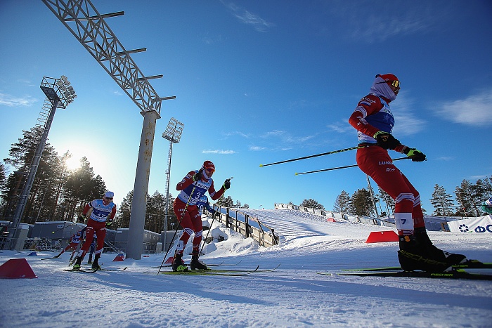 Спартакиада сильнейших по лыжным гонкам. Масс-старт. Мужчины