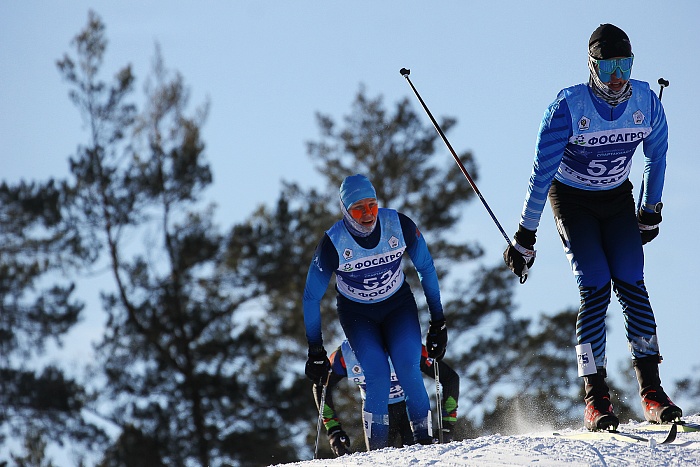Спартакиада сильнейших по лыжным гонкам. Масс-старт. Мужчины