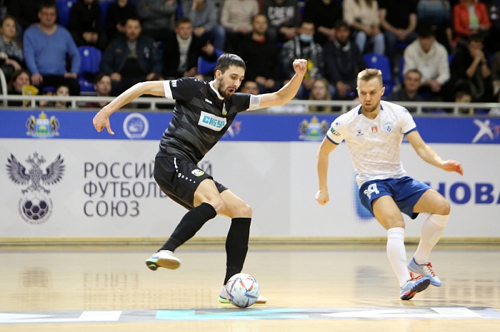 Чемпионат России по мини-футболу среди клубов PARI-Суперлиги. МФК «Тюмень» - МФК «Ухта» – 6:3 и 6:0