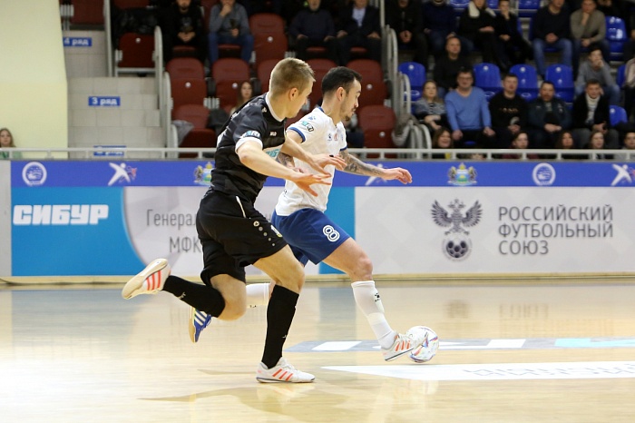 Чемпионат России по мини-футболу среди клубов PARI-Суперлиги. МФК «Тюмень» - МФК «Ухта» – 6:3 и 6:0