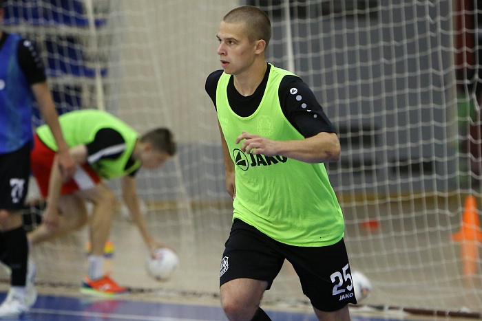 Первая тренировка мини-футбольной команды «Тюмень-дубль» в сезоне 2024/2025