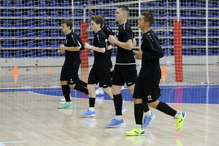 Первая тренировка мини-футбольной команды «Тюмень-дубль» в сезоне 2024/2025