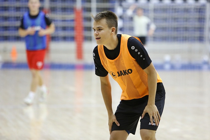 Первая тренировка мини-футбольной команды «Тюмень-дубль» в сезоне 2024/2025