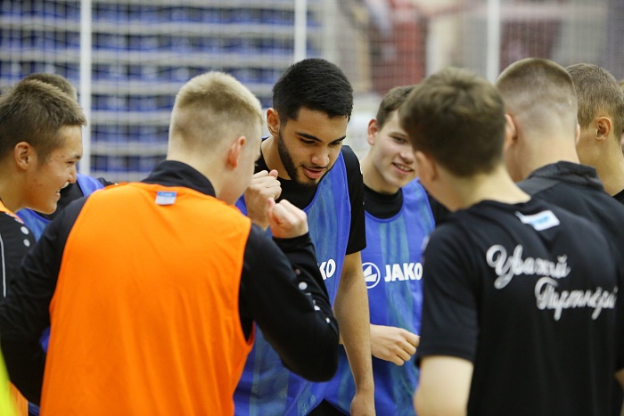 Первая тренировка мини-футбольной команды «Тюмень-дубль» в сезоне 2024/2025