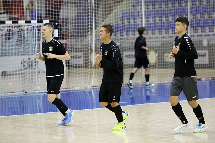Первая тренировка мини-футбольной команды «Тюмень-дубль» в сезоне 2024/2025