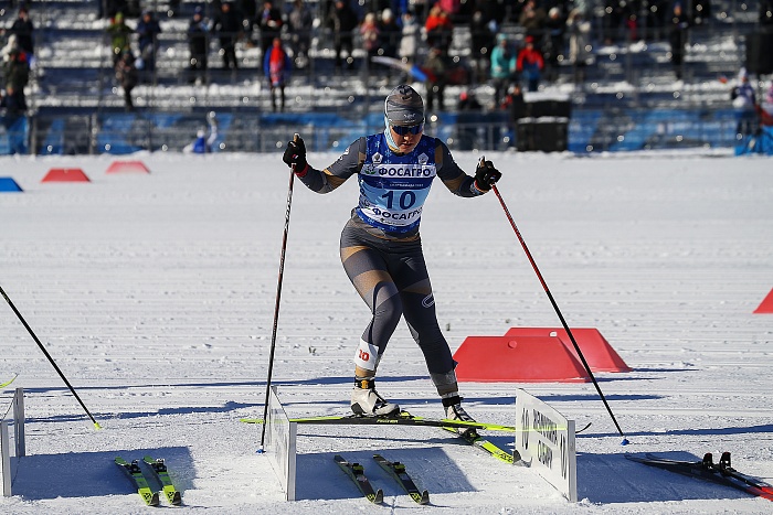 Чемпионка России по лыжным гонкам Алиса Жамбалова: «Было тяжело на дистанции 50 км. Надеюсь, поэкспериментировали, и больше нас не будут так мучить»