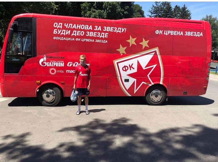 Тюменец перешел в академию «Црвены Звезды»