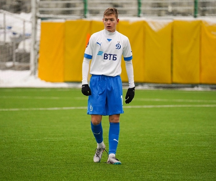 Юного тюменского полузащитника пригласили в футбольную академию московского «Динамо»