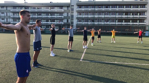 «Югра-Самотлор» тренируется в Сочи