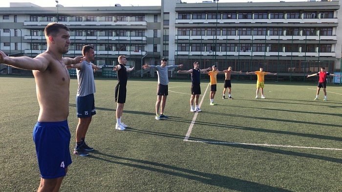 «Югра-Самотлор» тренируется в Сочи