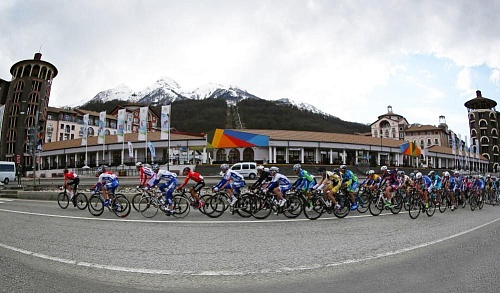 Крутили педали до горного курорта