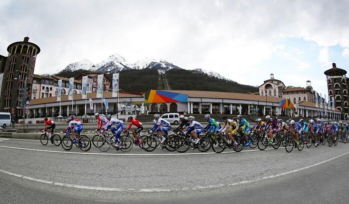 Крутили педали до горного курорта