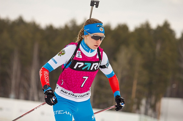 Участница Кубка Содружества по биатлону Ксения Довгая: «В женском масс-старте никто не становится в два ряда, все прут напролом»