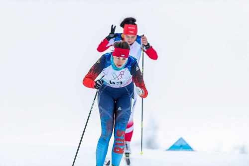 В биатлонном спринте опять заняли весь пьедестал