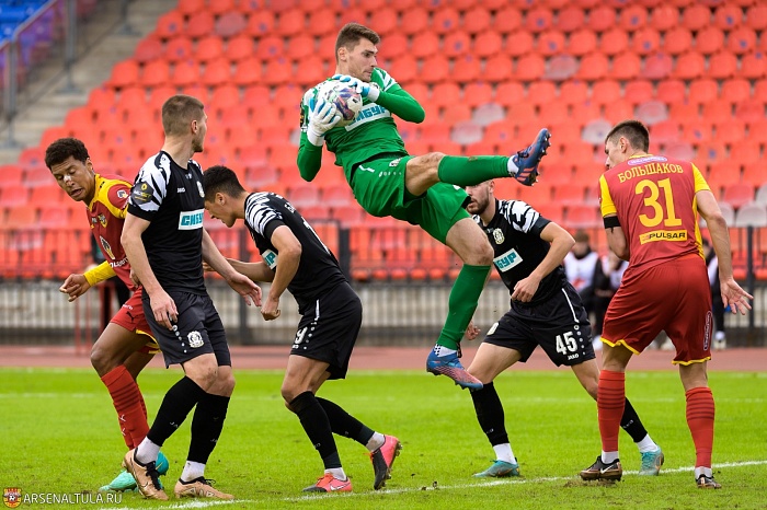 Вратарь ФК «Тюмень» Егор Любаков вошёл в Топ голкиперов по числу отражённых ударов