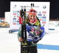 Бывшая лыжница стала чемпионкой мира по биатлону, Старых - 45-я...