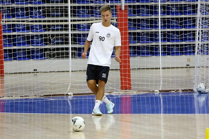 Первая тренировка мини-футбольного клуба «Тюмень» в сезоне 2024/2025