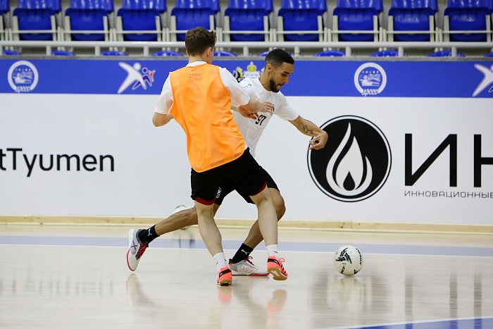 Первая тренировка мини-футбольного клуба «Тюмень» в сезоне 2024/2025