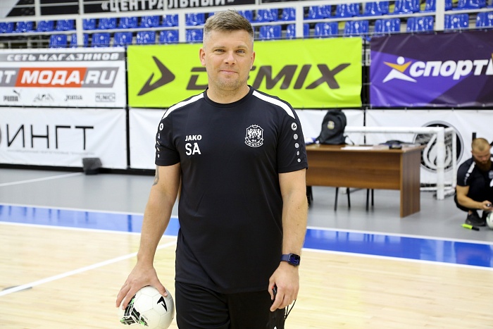 Первая тренировка мини-футбольного клуба «Тюмень» в сезоне 2024/2025