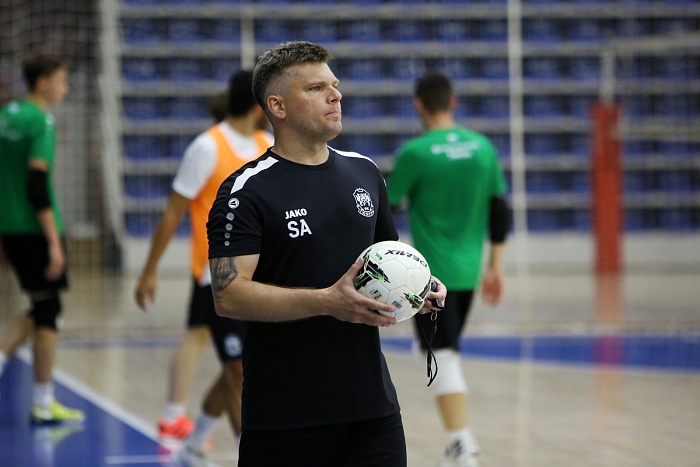 Первая тренировка мини-футбольного клуба «Тюмень» в сезоне 2024/2025