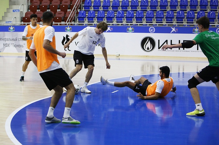 Первая тренировка мини-футбольного клуба «Тюмень» в сезоне 2024/2025