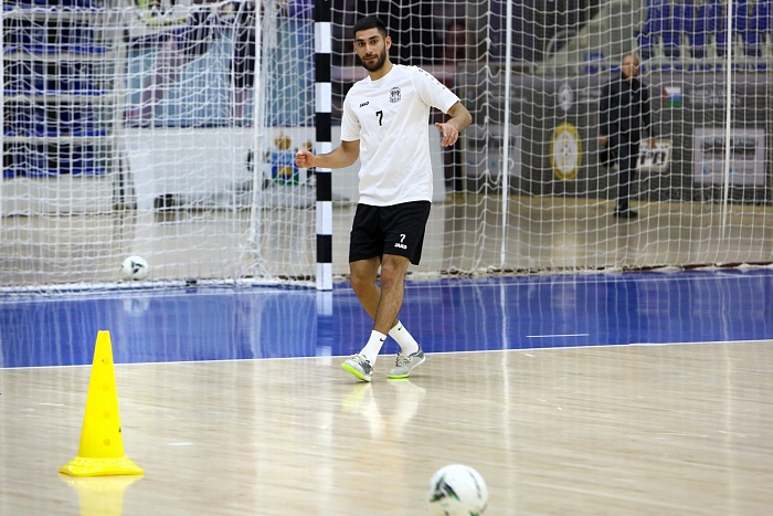 Первая тренировка мини-футбольного клуба «Тюмень» в сезоне 2024/2025