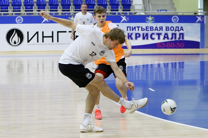 Первая тренировка мини-футбольного клуба «Тюмень» в сезоне 2024/2025