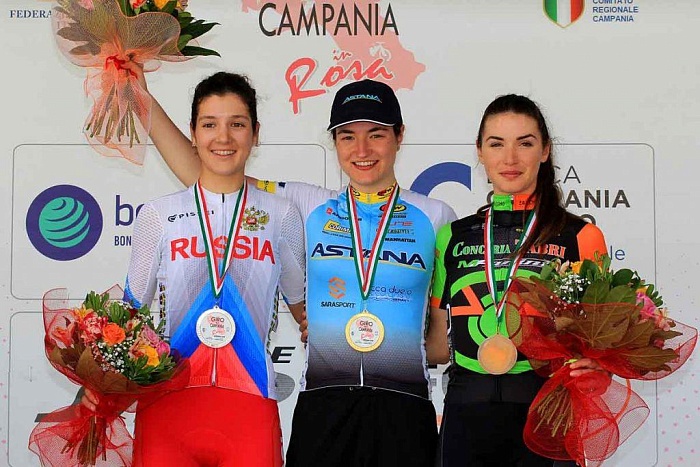 Выиграла награду на итальянском шоссе