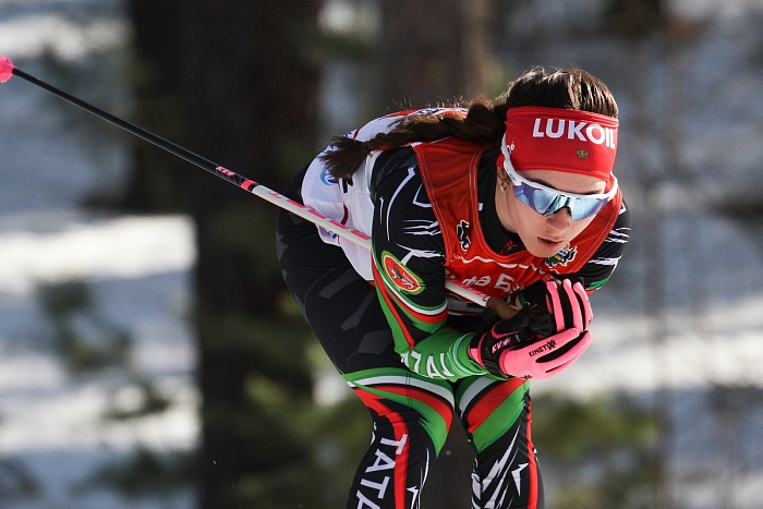 Серебряный призёр эстафеты на чемпионате России по лыжным гонкам Дарья Непряева: «У Тюменской области – очень сильная команда, поэтому второе место – хороший результат»