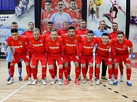 Абрамович, Милованов и Крыкун в составе мини-футбольного клуба КПРФ вышли в полуфинал суперлиги