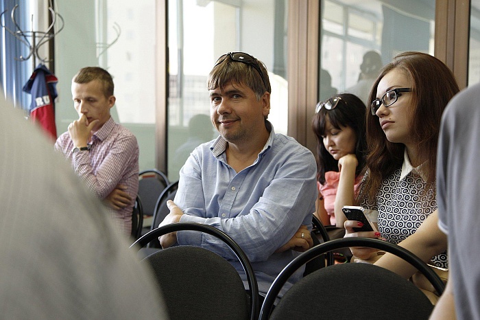 Вячеслав Мартынов и Лилия Вагина. Фото Антона САКЕРИНА