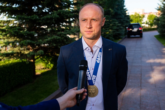 Гол Дениса Абышева спас пивоваров от поражения в матче чемпионата Тюмени по мини-футболу