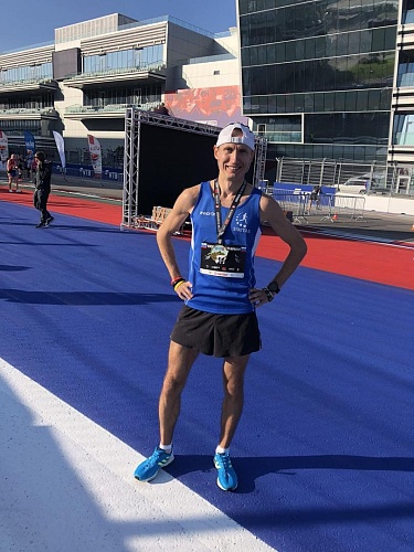 Тюменский бегун выступил на чемпионате России
