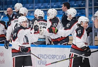 Команда Молодёжной хоккейной лиги «Тюменский Легион» завершила 2022 год двумя победами в Красноярске!