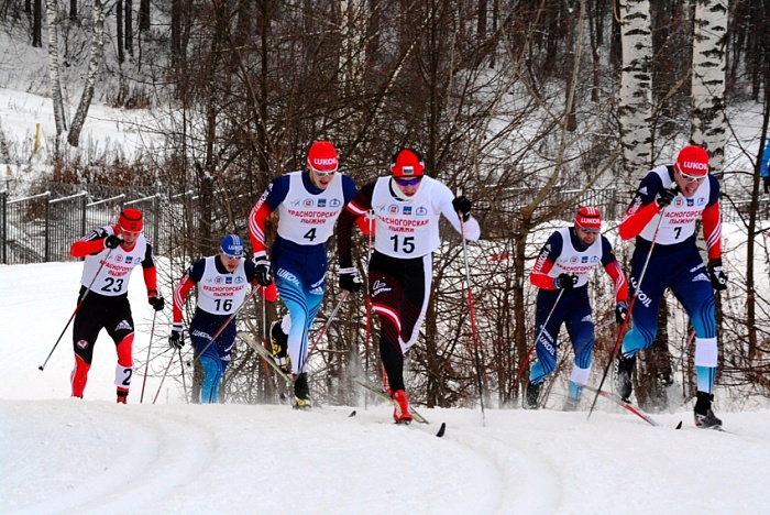 В Красногорске тюменские лыжники взяли золото и серебро