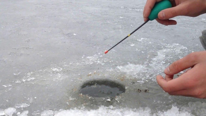 Ловили рыбу на мормышку