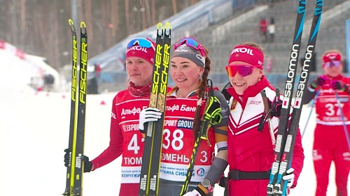 Большой спортивный праздник - чемпионат России по лыжным гонкам в Тюмени