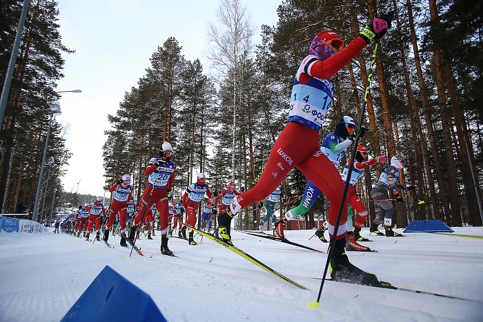 Спартакиада сильнейших по лыжным гонкам. 2-й соревновательный день. Скиатлон