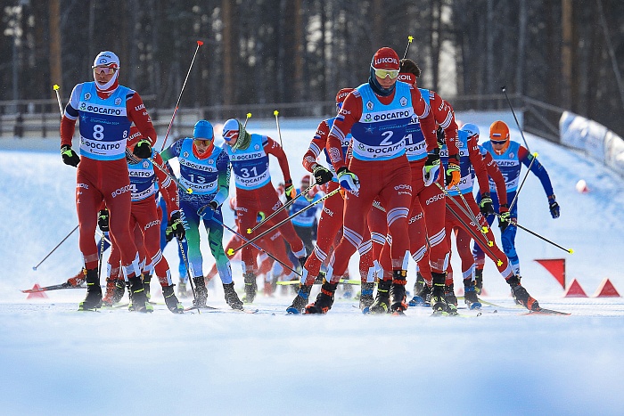Спартакиада сильнейших по лыжным гонкам. 2-й соревновательный день. Скиатлон