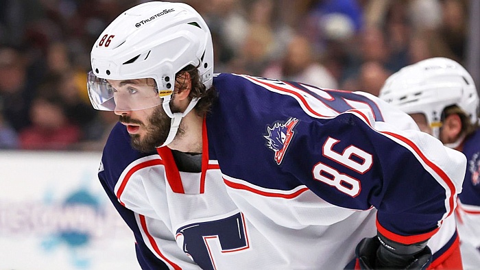 Тюменскому воспитаннику Кириллу Марченко хватило меньше половины сезона в самой «русской» команде НХЛ, чтобы обновить личный рекорд