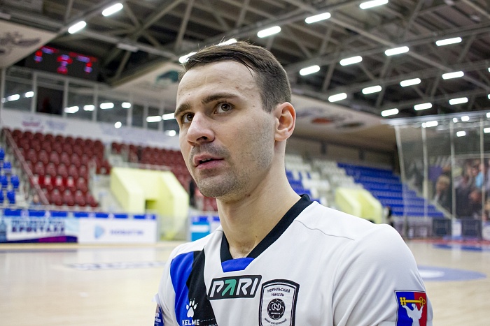 Капитан мини-футбольного клуба «Норильский Никель» Руслан Кудзиев: «В Тюмени мы себя не сдерживали – играли исключительно на победу»