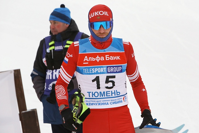 Тюменец Артём Мальцев – первый после Большунова в разделке на пятом этапе Кубка России по лыжным гонкам