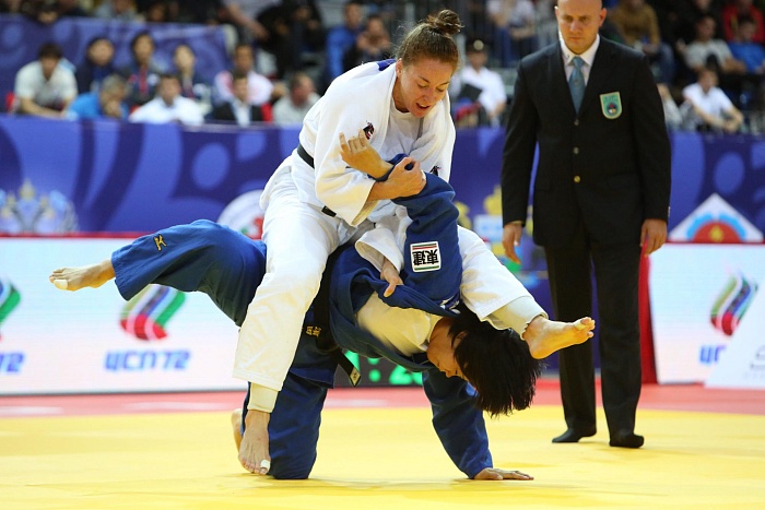 Шори Хамада и Маринда Веркерк. Фото Виктории ЮЩЕНКО