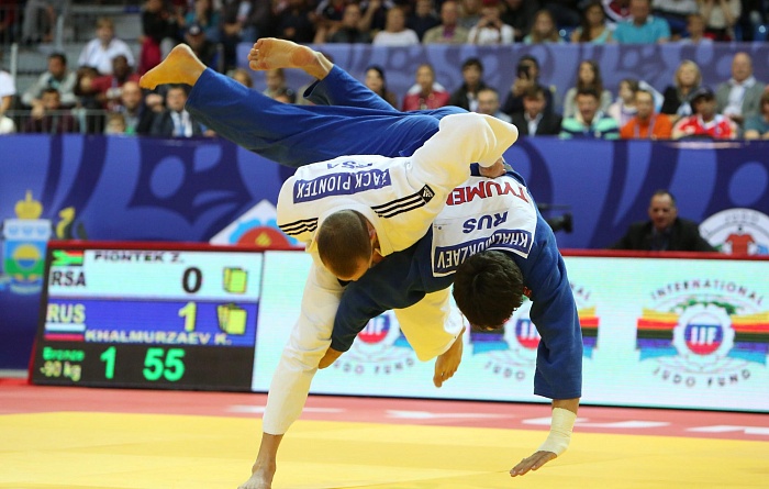 Хусен Халмурзаев и Зак Пионтек. Фото Виктории ЮЩЕНКО