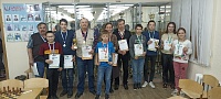 Сборная Восточного округа стала чемпионом Тюменской области по русским шашкам