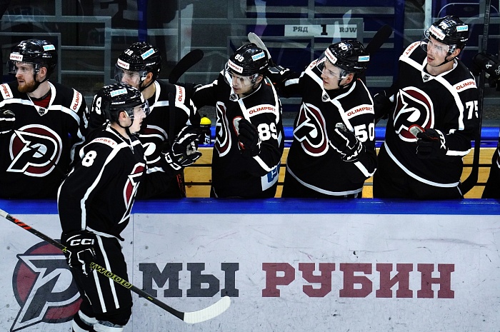 Нападающий хоккейного клуба «Рубин» Никита Брютов: «Мы не допустили тех ошибок, которые были в матче с Орском»