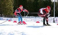 Лыжные гонки. Чемпионат России. Женская эстафета. 28 марта 2014 года