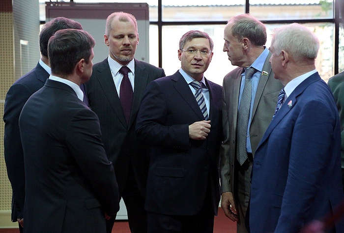 Открытие легкоатлетического манежа в Тюмени