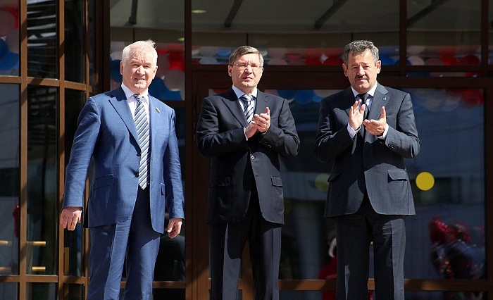 Открытие легкоатлетического манежа в Тюмени