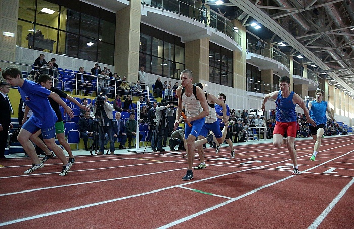 Открытие легкоатлетического манежа в Тюмени